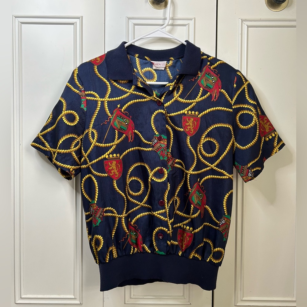 80’s Classic Vintage Tops Lauren Lee Size 10